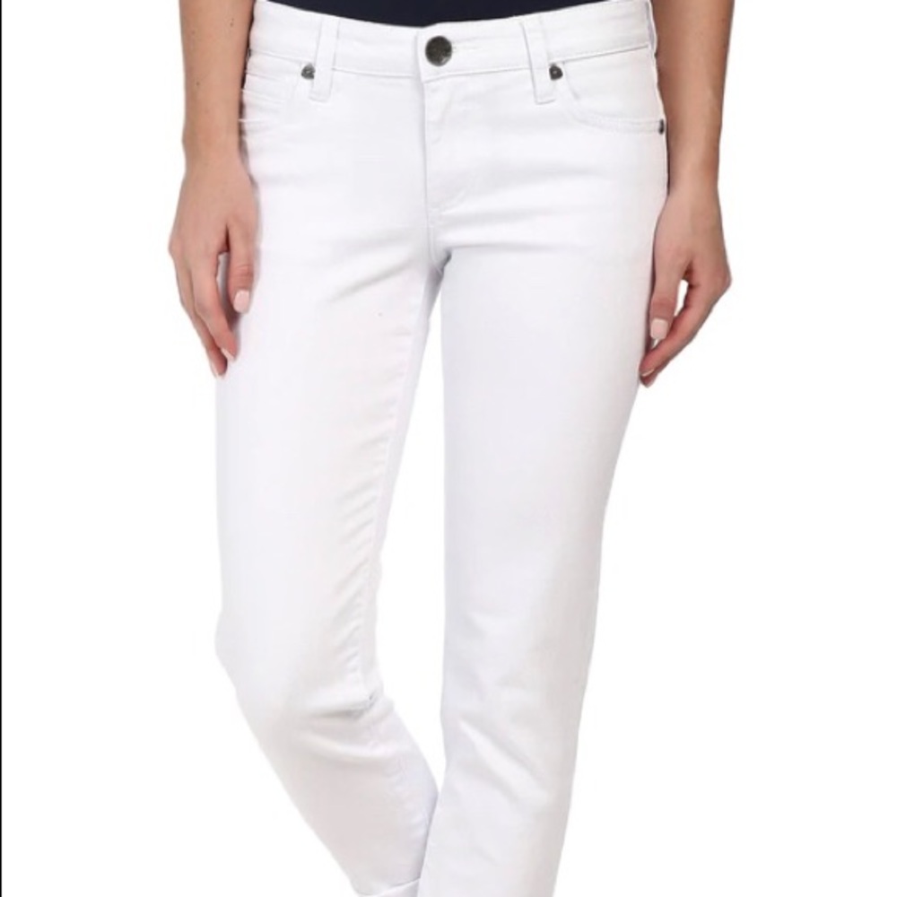 KUT FROM THE KLOTH WHITE JEANS